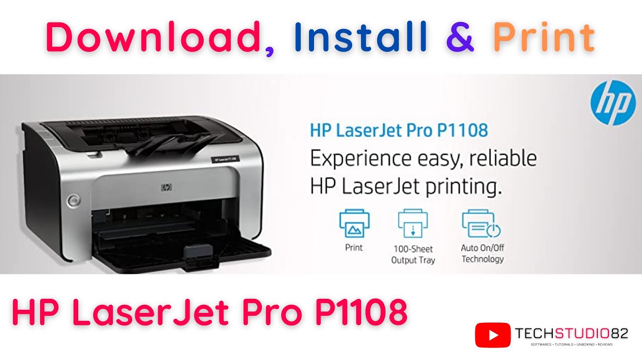 hp laser jet p1108 driver